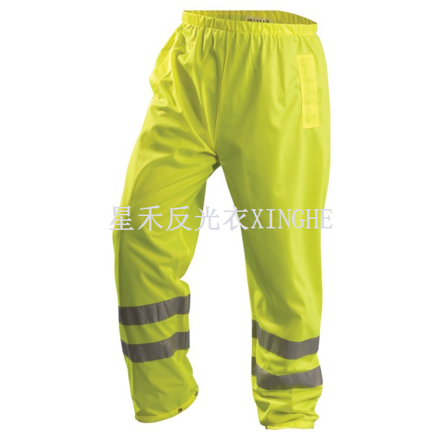 Hochsichtbare, atmungsaktive Premium-Regenhose