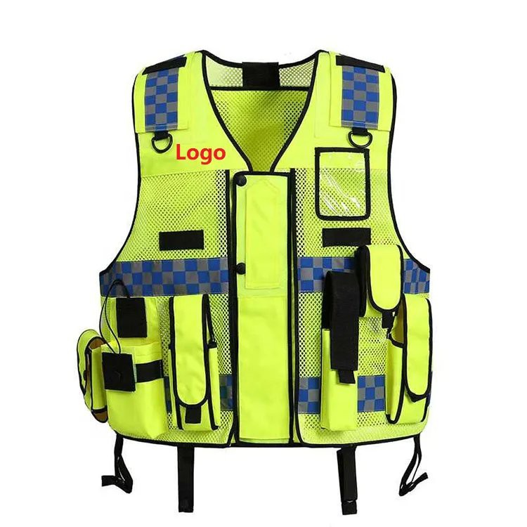 Polizei-Sicherheitsweste aus Nylon