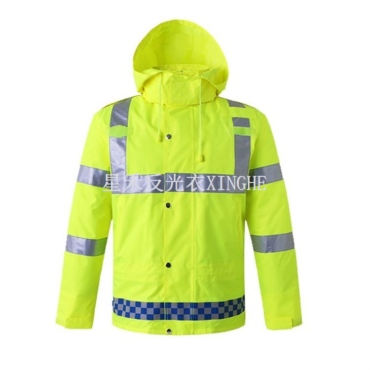 Reflektierende Winter-Sicherheitsjacke