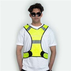 Reflektierende Kleidung aus fluoreszierendem Mesh