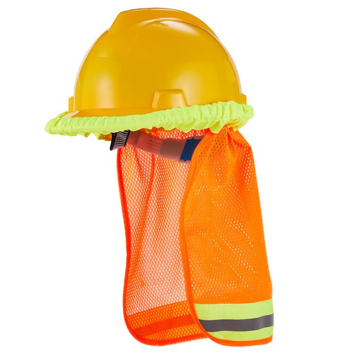 Reflektierender Sonnenhut mit Nackenklappe