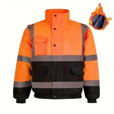 Warnschutzjacke mit hoher Sichtbarkeit