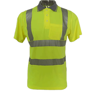 Reflektierendes Sicherheits-Polo-Arbeitsshirt
