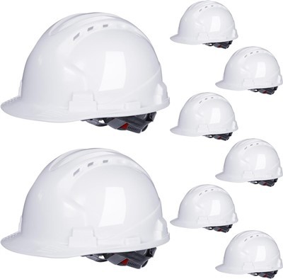 Schutzhelm des Bauarbeiters