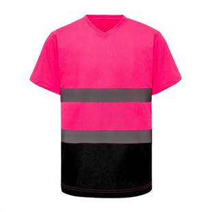 Warnschutz-T-Shirt mit hoher Sichtbarkeit
